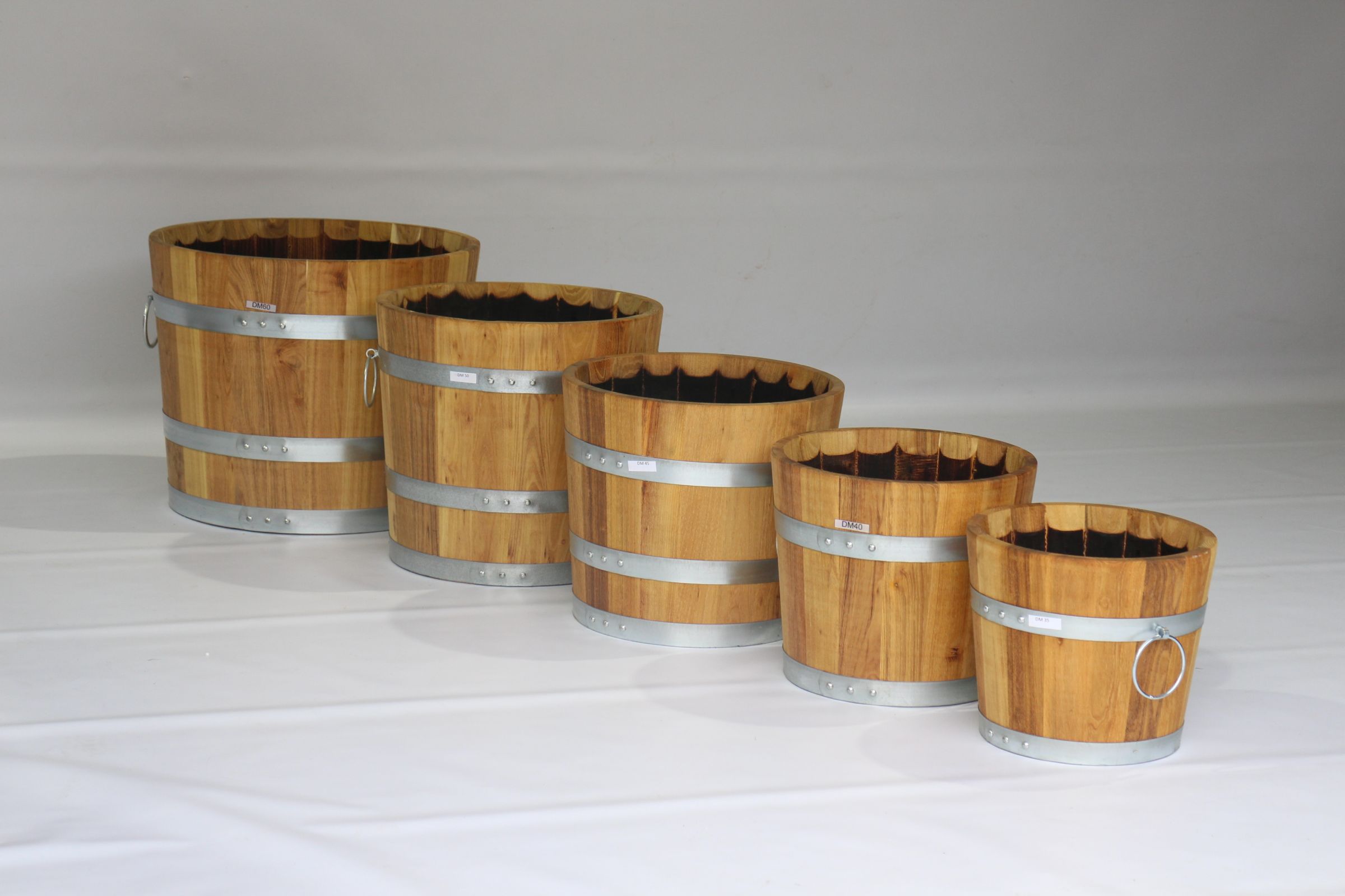 Pflanztöpfe 3 Akazienkübel