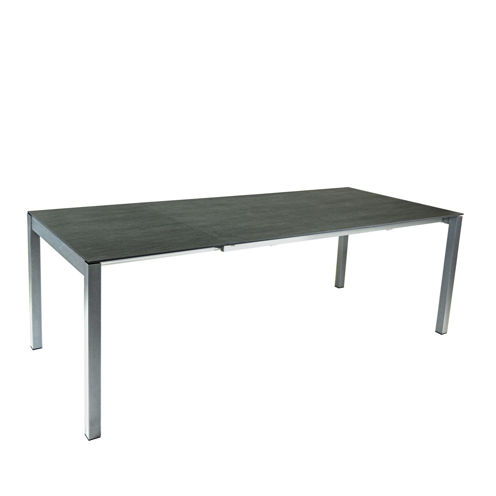 Ausziehtisch Etna 3 Etna Alpha Edelstahl 160-220x95 Dekton Bromo-2
