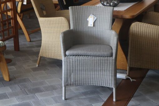 hampsted sessel taupe mit kissen taupe abverkauf