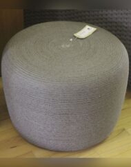 circle hocker taupe abverkauf