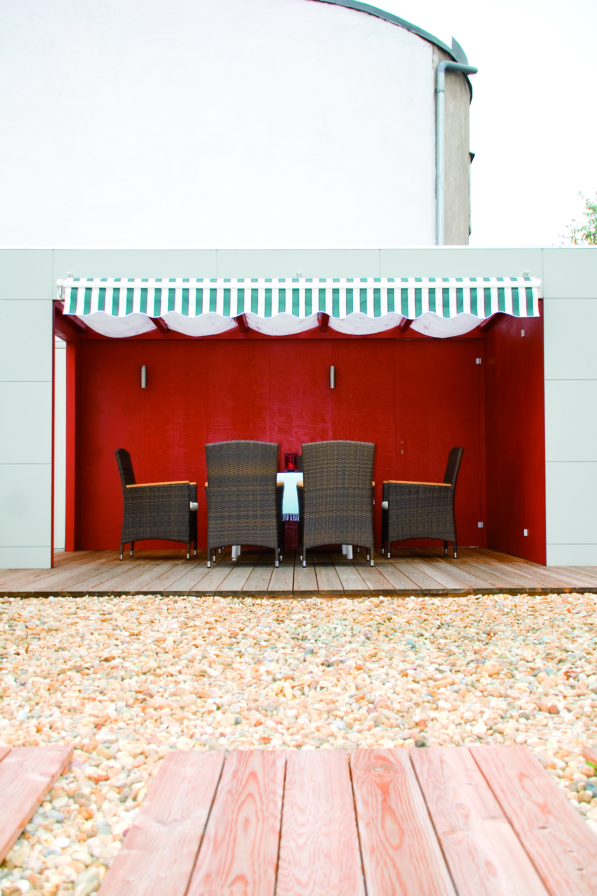 Dachterrasse mit Pavillon Box 02 Dachterrasse mit Pavillon Box 02