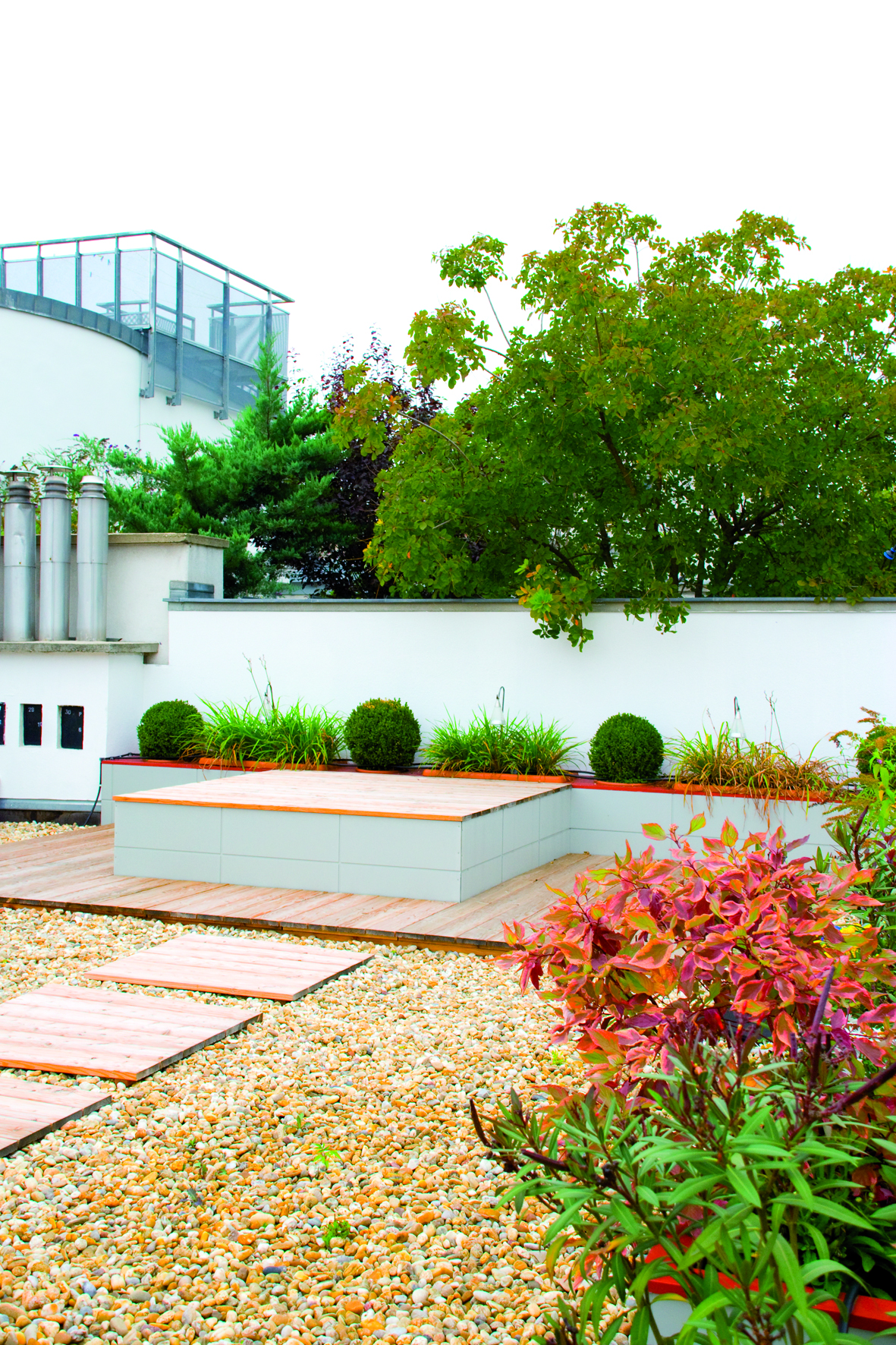 Dachterrasse mit Pavillon Box 05 Dachterrasse mit Pavillon Box 05