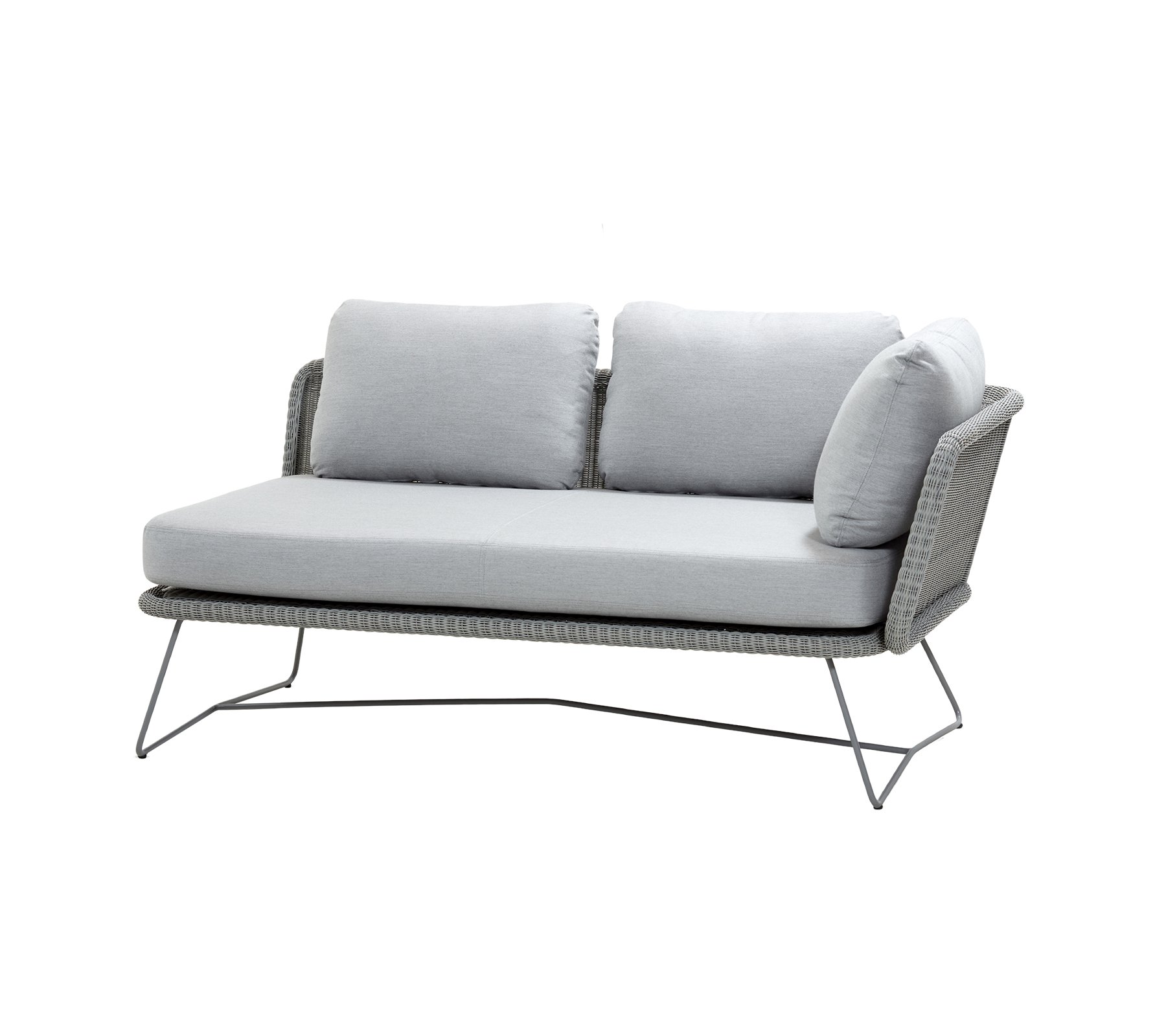 Horizon 2-Sitzer Sofa, links 2 Horizon-2-Sitzer-Sofa-links-Geflecht