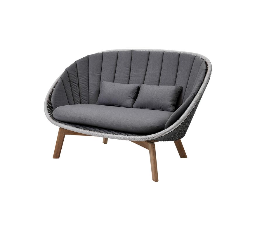 Peacock 2-Sitzer Sofa, Weave 4 Peacock 2-Sitzer Sofa Weave