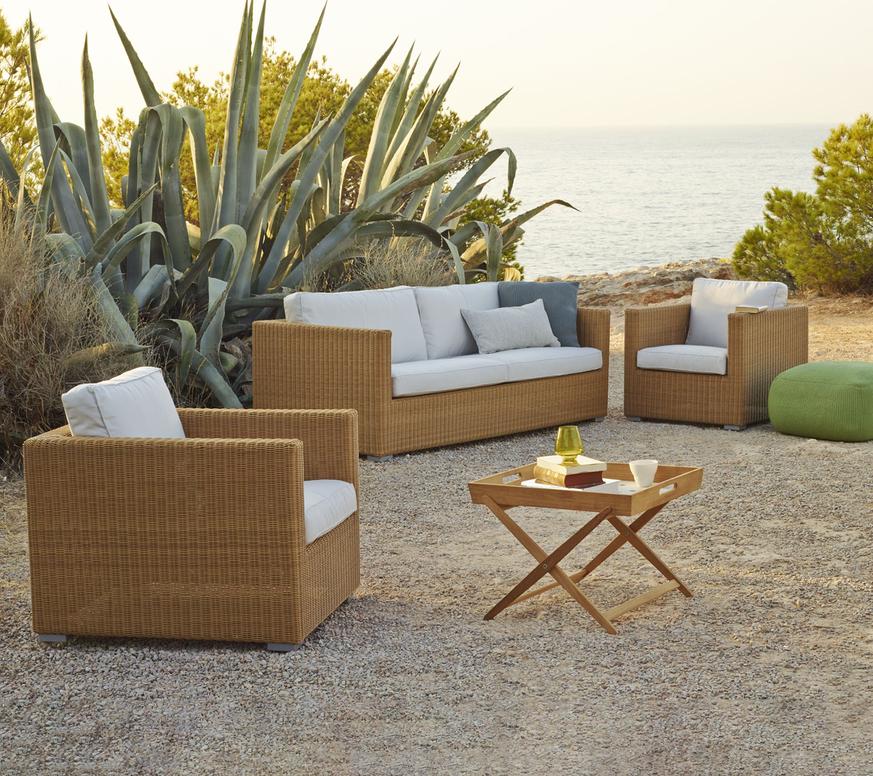 Chester 3-Sitzer Sofa 3 Chester 3-Sitzer Sofa Geflecht