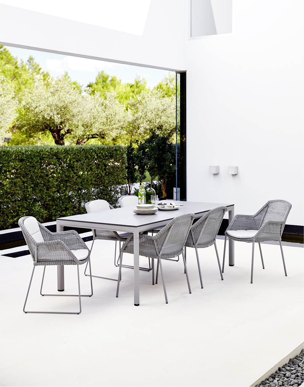 Breeze Serie 2 Breeze Dining Chair der wetterfeste Terrassenstuhl von Cane-line bei WALLI