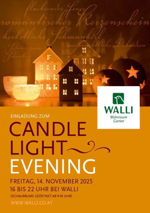 Candlelight Evening Einladung