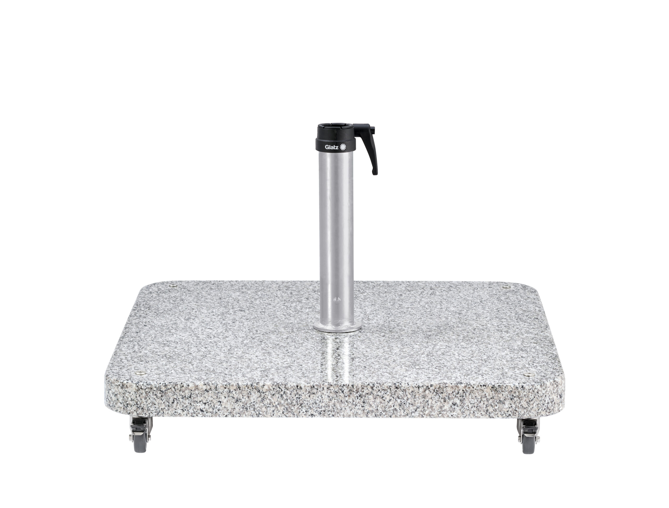 Rollensockel für Sunwing Casa 6 Granitsockel 90kg mit Standrohr Edelstahl