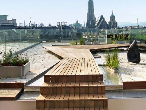 Holzterrasse