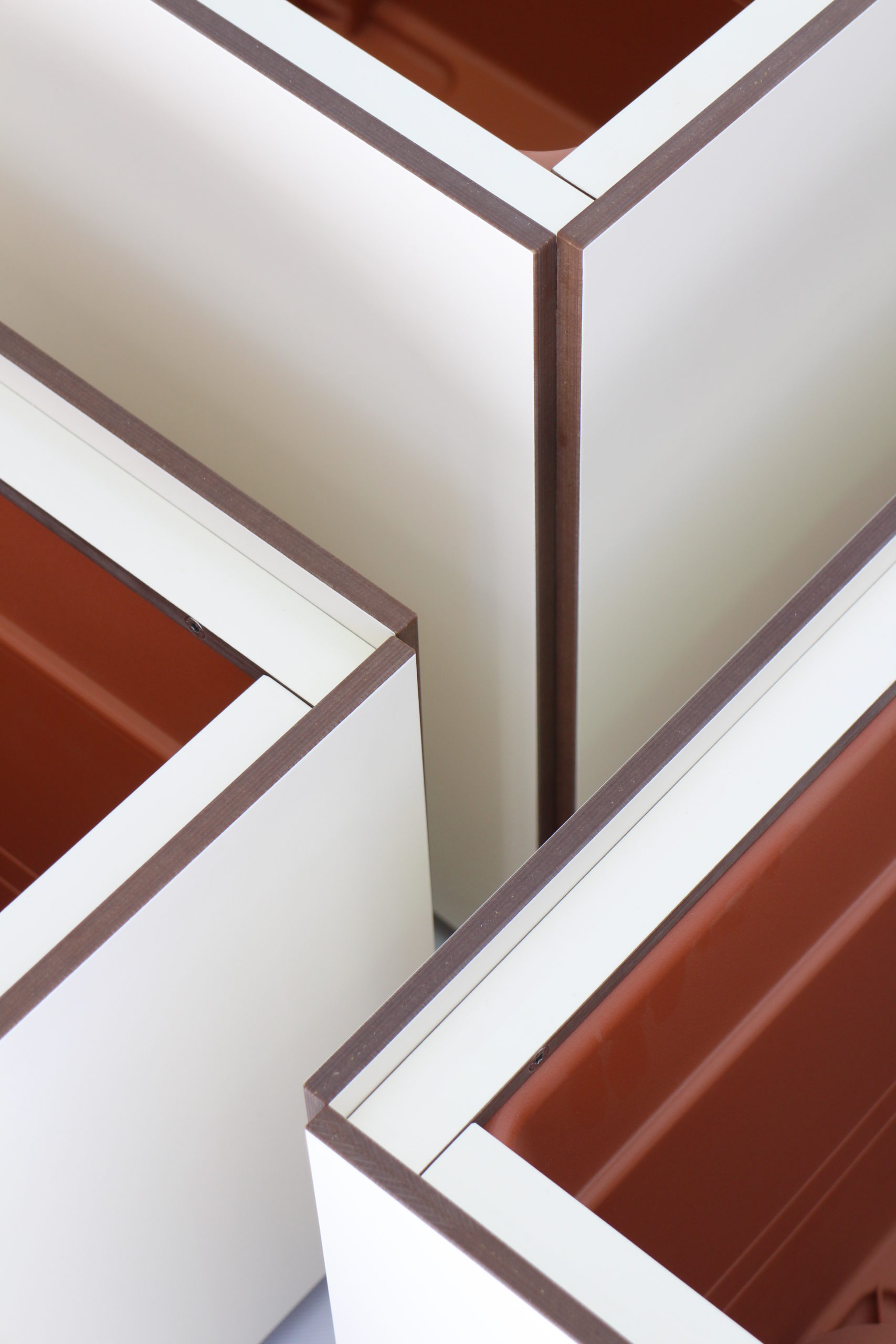 Behälter Kubus 7 KubusHPLweiss