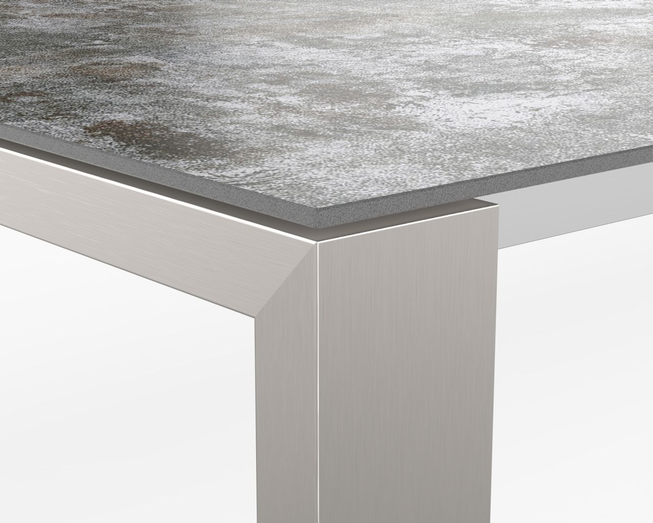 Sit Tisch Oslo edelstahl natur