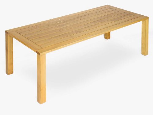 Pure 5 Pure Esstisch oder Gartentisch aus massiv-Vollholz in Akazie