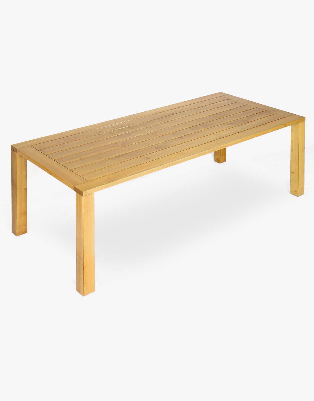 Pure 2 Pure Esstisch oder Gartentisch aus massiv-Vollholz in Akazie
