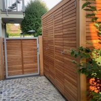 Rhombus Tür Rückseite