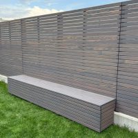 Rhombuszaun steingrau