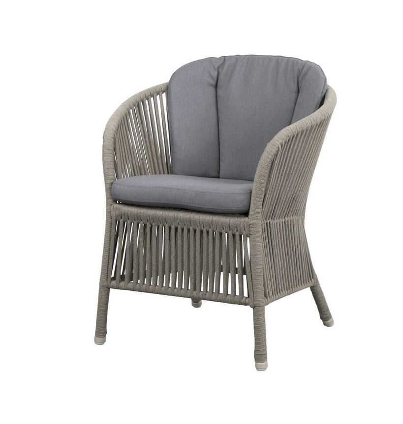 Sitz- und Rückenkissen für Derby Stuhl 5 derby rückekissen grey