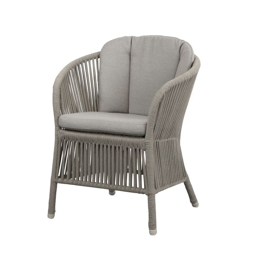 Sitz- und Rückenkissen für Derby Stuhl 8 derby sitz und rückenkissen taupe