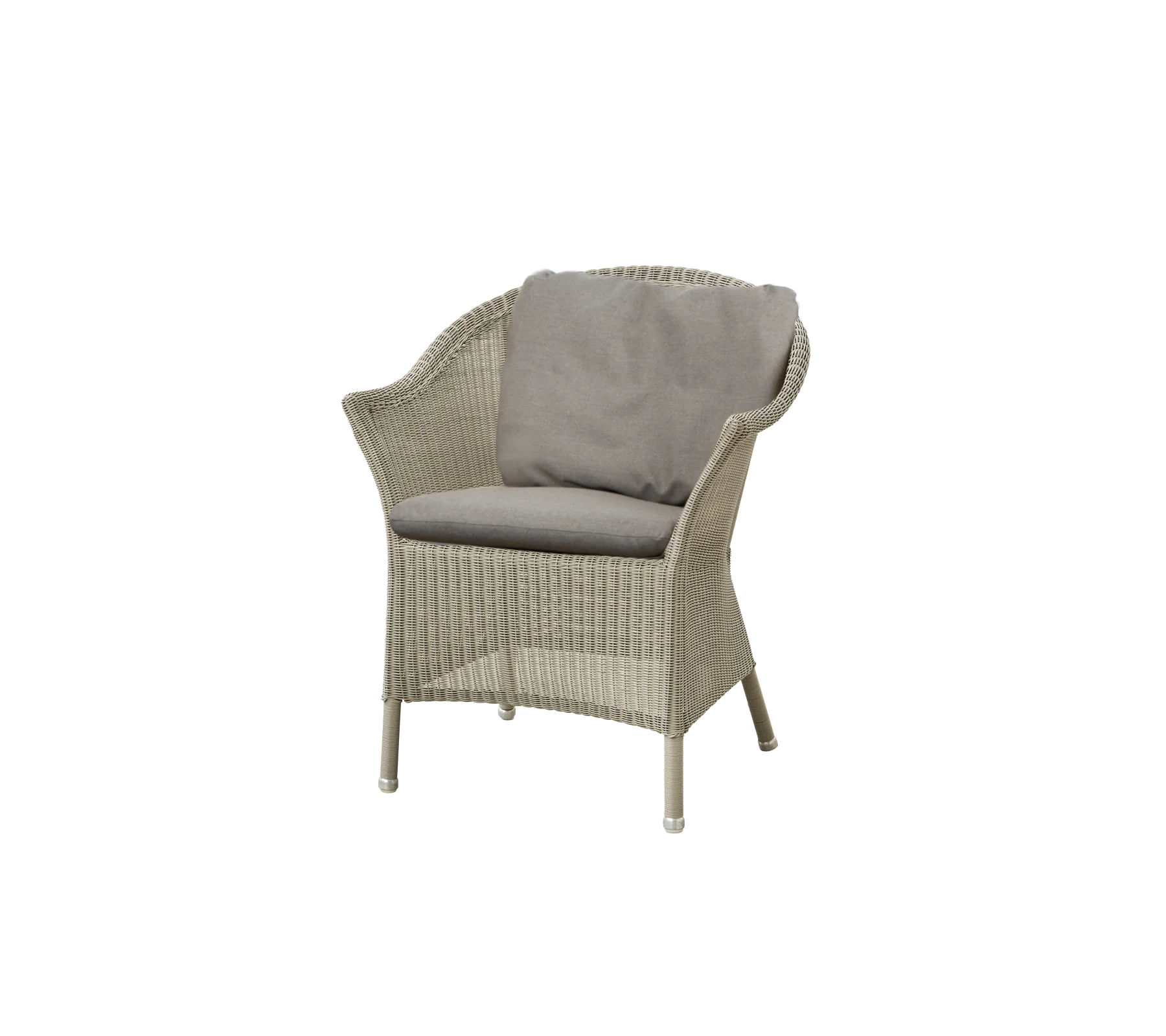 Sitz- und Rückenkissen für Lansing Sessel 4 lansing-stuhl-sitz-und-rückenkissen-natte-taupe