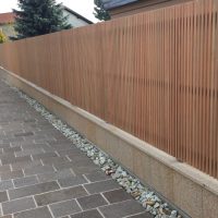 leistenzaun patina vorne