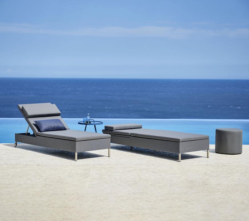 Rest Sonnenliege inkl. Kissen 3 Rest Liege inkl.Kissen