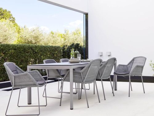 Breeze Serie 11 Breeze Sessel stapelbar Geflecht