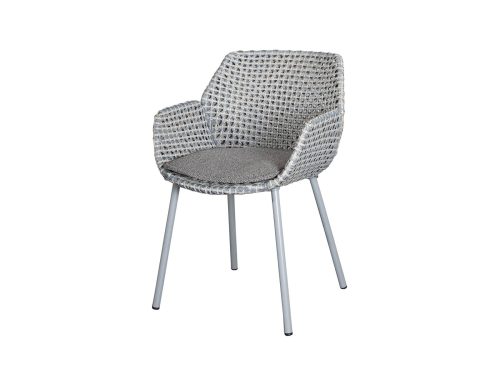 Vibe Sessel, grau/taupe 6 Vibe Sessel Geflecht