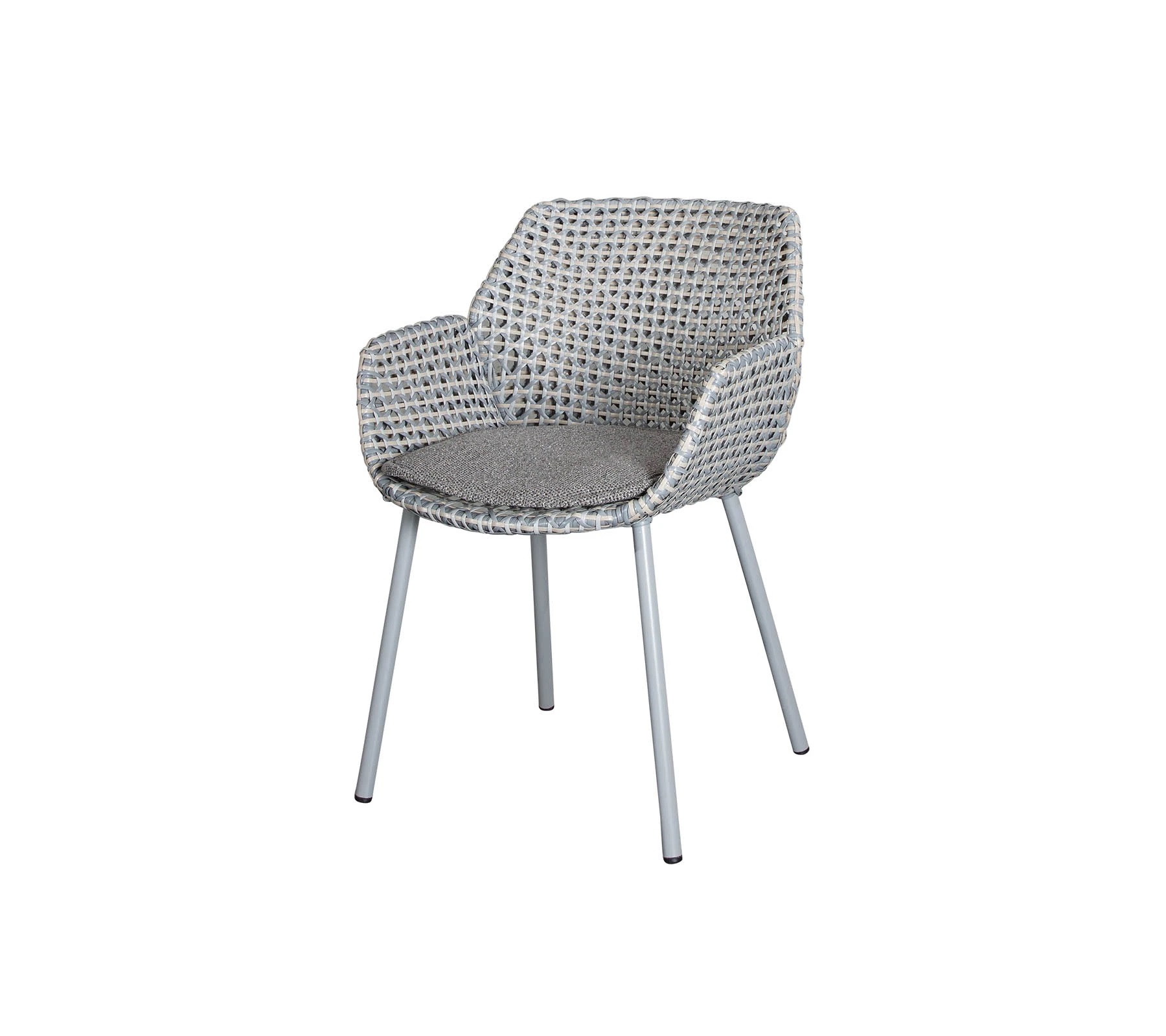 Vibe Sessel, grau/taupe 19 Vibe Sessel Geflecht